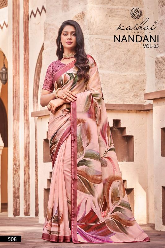 Kashvi nandani vol 5 best saree collection in surat